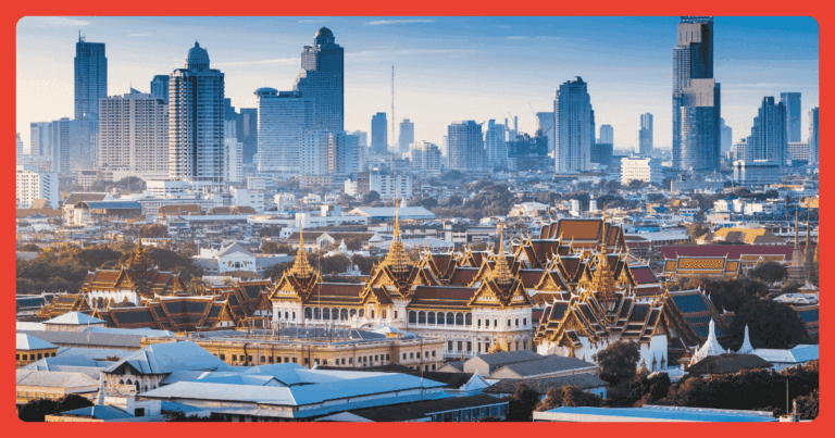 Cost of Living in Thailand: A Detailed Expat Budget Guide for 2025 Bangkok condo skyline – cost of living in Thailand 2025