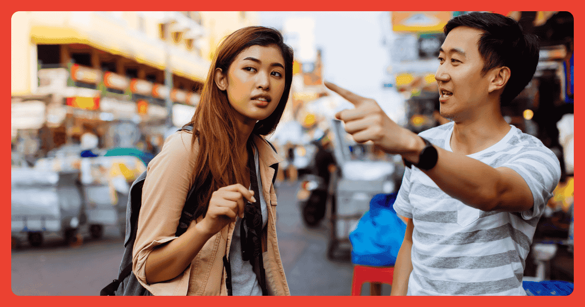 Examples of Thai–English false friends